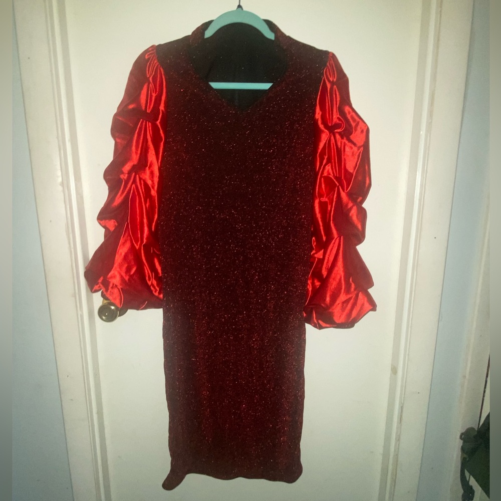 SHEIN | Women’s Dress | Party | Holiday | Stretchy | 1X | NWOT | Curve | Plus